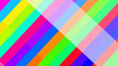 Kusursuz soyut vektör arkaplanı. Parlak renklerde geometrik desen.