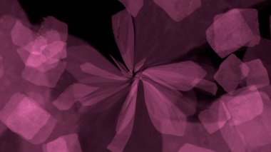 Çiçeklerle soyut arkaplan