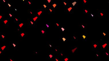 Üçgenli açık kırmızı vektör dokusu. Renkli çizgilerle soyut gradyan çizimi. İniş sayfası için modern şablon.