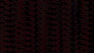 Tekrarlanan çubuklu koyu kırmızı vektör şablonu. Renkli çizgileri olan modern soyut çizimler. İş ilanınız için akıllı desen.