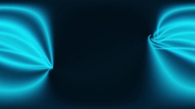 Soyut mavi arkaplan. soyut çizgiler, neon ışıkları.