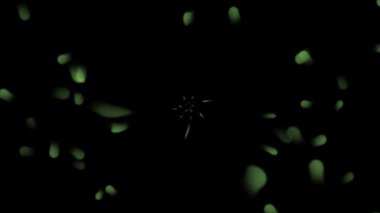 Hayali bereketli fraktal doku oluşturulmuş resim soyut arkaplan