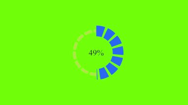 yeşil 3D render 5 numara ile