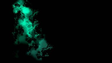 fantezi kaotik renkli fraktal desen. Soyut fraktal şekiller. 3d resimleme arkaplanı veya duvar kağıdı oluşturuluyor.