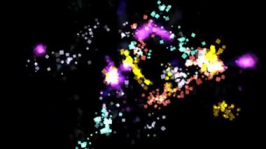 Bokeh ışıkları ile soyut arkaplan