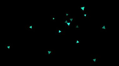 Açık yeşil, üçgenli kırmızı vektör arkaplan. Bulanık arkaplan üzerindeki üçgenler renkli gradyan ile. Posterler için dizayn.