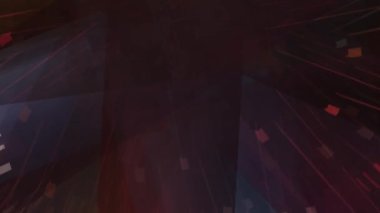 fantezi kaotik renkli fraktal desen. Soyut fraktal şekiller. 3d resimleme arkaplanı veya duvar kağıdı oluşturuluyor.