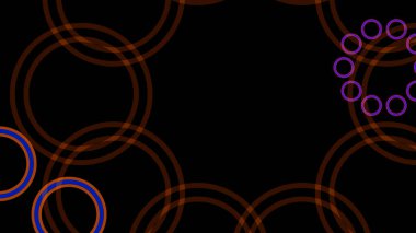 Soyut basit burç süslerinin kusursuz deseni