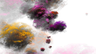 dumanı siyah arkaplanda