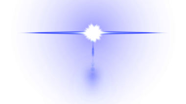 Işınlar ile soyut mavi ışık arkaplanı.