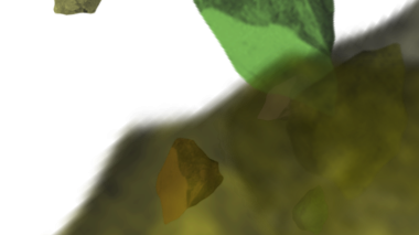 Renkli fraktal desenli yaratıcı illüstrasyon.