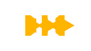 Siyah arkaplanda izole edilmiş vektör piksel sanat alfabesi harfi