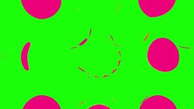 Açık yeşil, kaotik şekilli kırmızı vektör şablonu. Renkli rastgele şekillerle modern soyut illüstrasyon. Duvar kağıtları için zarif tasarım.