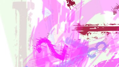 soyut boyalı arka plan. fırça darbesi. Boya darbeleri. 2d illüstrasyon.