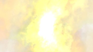 Beyaz arkaplanda soyut renkli suluboya. dijital resim.