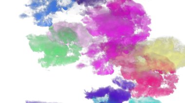 Suluboya arka planda lekeler ve lekeler var. fırça darbesi. 2d illüstrasyon.