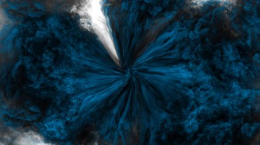 fantezi kaotik renkli fraktal desen. Soyut fraktal şekiller. 3d resimleme arkaplanı veya duvar kağıdı oluşturuluyor.