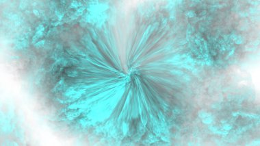 fantezi kaotik renkli fraktal desen. Soyut fraktal şekiller. 3d resimleme arkaplanı veya duvar kağıdı oluşturuluyor.