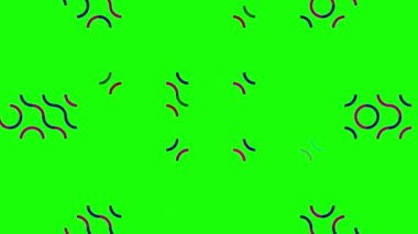 renkli desenli kesintisiz arka plan