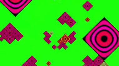 Geometrik şekilli soyut arkaplan