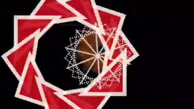 Hayali bereketli fraktal doku oluşturulmuş resim soyut arkaplan