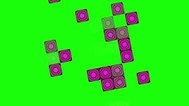 color rhombus tile tessellation pattern illustration