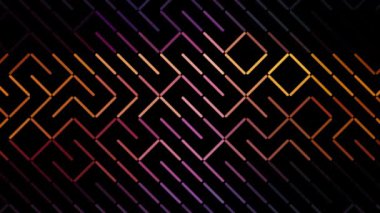 Renkli geometrik şekillere sahip soyut arkaplan