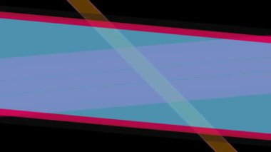 Rastgele renkli akış çizgileri resimleme