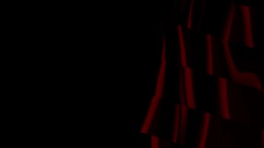 Renkli dalgalı çizgilerin soyut arkaplanı. 2d illüstrasyonlu duvar kağıdı tasarımı