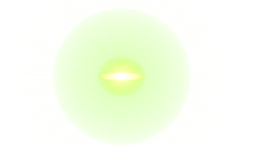 Güneş ile yeşil arka plan