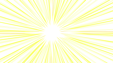 Işınlar ve yıldızlarla soyut sarı arkaplan