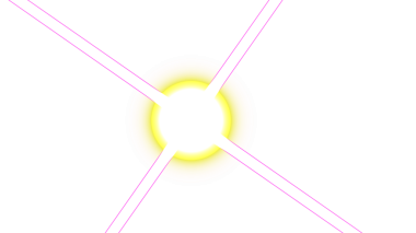 Parlayan neon ışıkları ve ışınlarıyla soyut arkaplan
