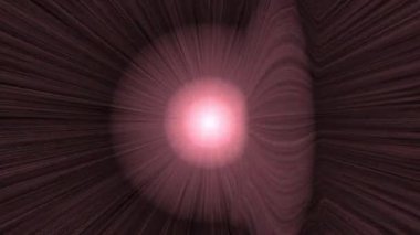 Renkli çizgiler ve dairelerle soyut arkaplan