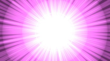 pembe ışınlar ve ışınlarla mor arkaplan