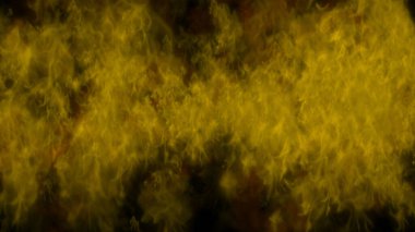 alevler siyah arkaplanda