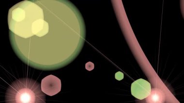 Resimsel bereketli fraktal desen resmi soyut arkaplan