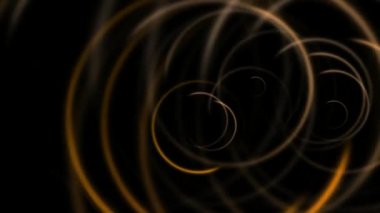 Bu video, saf siyah bir arkaplan karşısında parlak mavi ışığın ruhani ve soyut bir patlamasını gösteriyor.