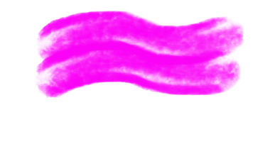 Siyah arkaplanda fırça boyasının pembe rengi.