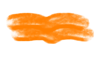 Siyah arkaplanda turuncu boya sıçraması