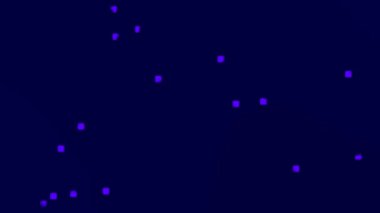 Canlı, soyut bir video, koyu kırmızı renkli eşmerkezli dairesel desenler sergiliyor.