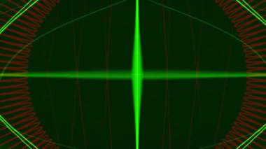 Koyu mavi arkaplan, küçük, açık mor kare şekillerin rastgele dağılımını gösterir