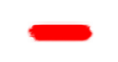 Sağlam bir fırça arka planına karşı bulanık kenarları olan çarpıcı bir yatay kırmızı şerit.