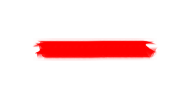 Saf fırça arkaplanına karşı hafifçe bulanık, çizgili kenarlı yatay kırmızı bir çizgi içeren dinamik soyut bir resim