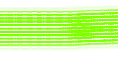 Bir fırça arka planında yatay yeşil çizgilerin çarpıcı bir görüntüsü