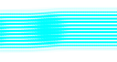 Yatay turkuaz çizgilerin çarpıcı soyut bir görüntüsü. İnce dalgalı bir dokusu var. Sağlam bir fırça arkaplanına karşı kurulmuş.