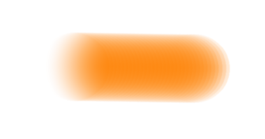 Dinamik, eğimle dolu turuncu bir şekil, katmanlı ve fırçaya dönüşen, zorlayıcı bir görsel etki yaratır.