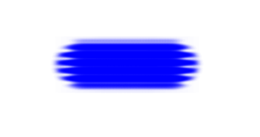 Katı bir fırça arkaplan karşısında bulanık, canlı bir mavi şekli olan çarpıcı bir resim