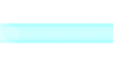 Yatay, uzun bir deniz mavisi tübü ya da tekrar eden elmas desenli bir boru, sağlam bir fırça arka planına ayarlı.