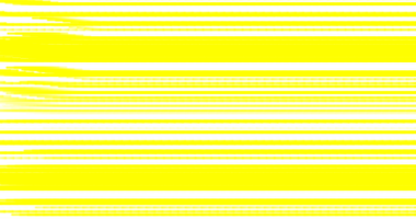 Çarpıcı bir soyut görüntü, canlı sarı ve koyu renk fırçayla yinelenen yatay çizgiler içeriyor.