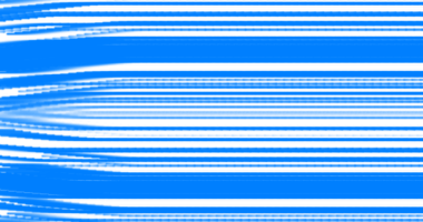 Bu resim, mavi ve fırçanın değişik tonlarında yatay çizgileri olan dinamik ve soyut bir tasarım sergiliyor.